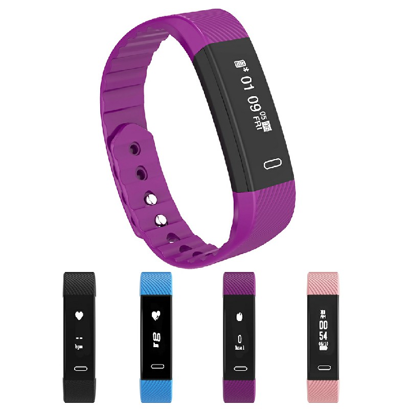 Bluetooth Smart Sport Bracelet Wrist Watch Touch Screen for iOS Android