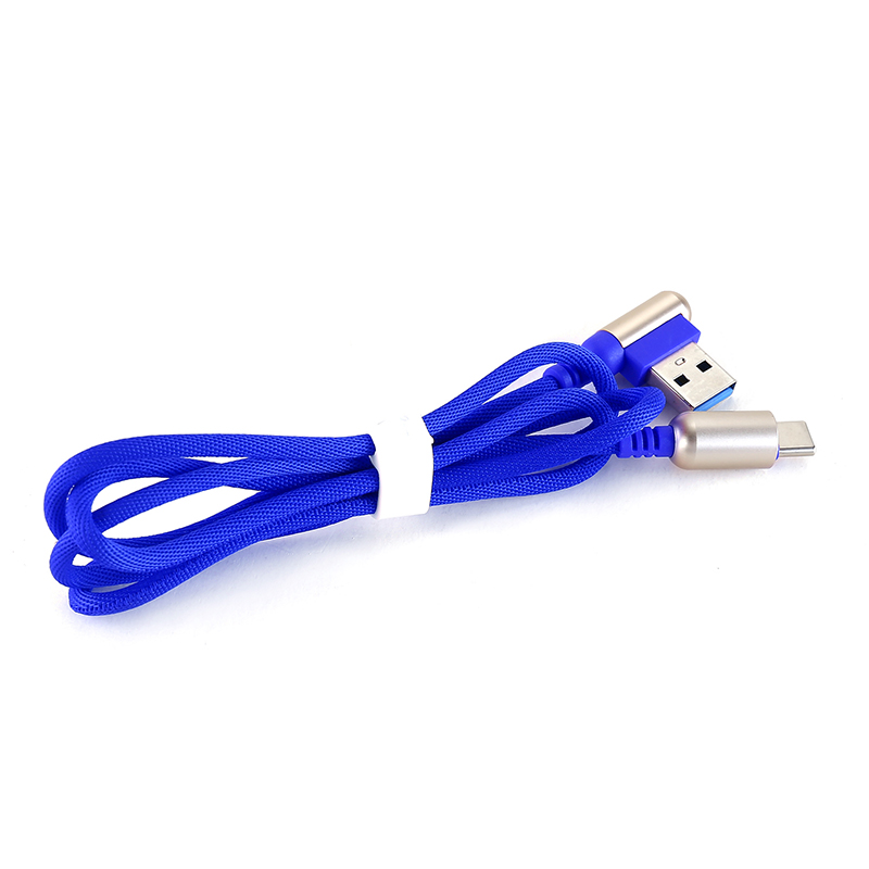 1 M Type C USB 3.1 Charging Cable Durable Soft Braided Charger Cable