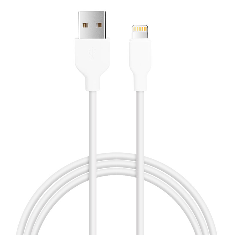 8 pin Charging Cable for iPhone Soft Durable TPE Charger Cable