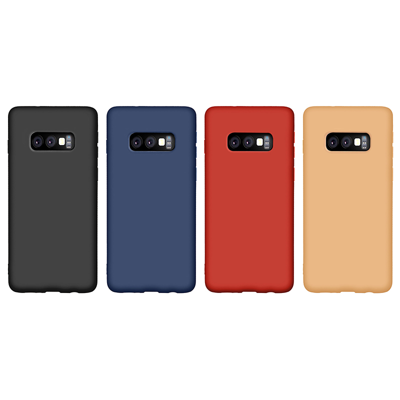 TPU Matte Soft Shell Back Case Phone Cover Anti-slip for Samsung Galaxy S10e
