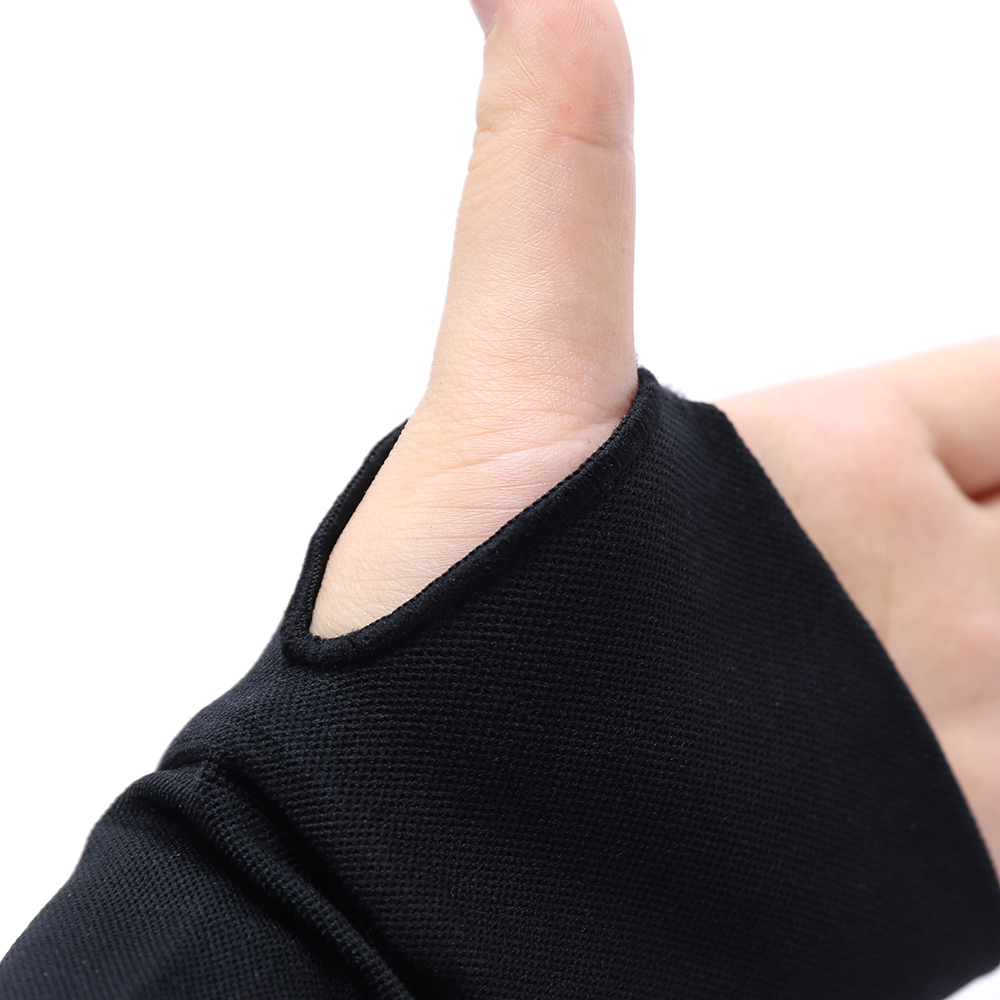 One Pair Sports Hand Wrist Brace Support Sleeve Compression Bandage Black