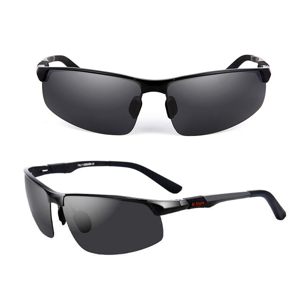 Sports Aluminum Magnesium Men's Polarized Sunglasses Pilot Driving Glasses