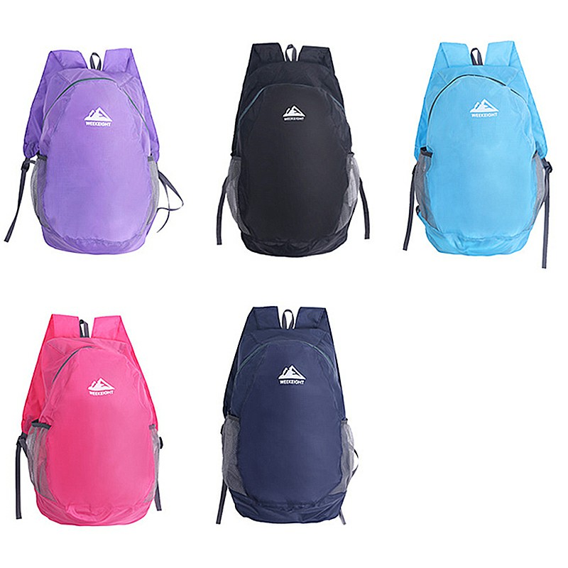 Lightweight Packable Backpack Waterproof Travel Hiking Foldable Camping Outdoor Shoulder Bag