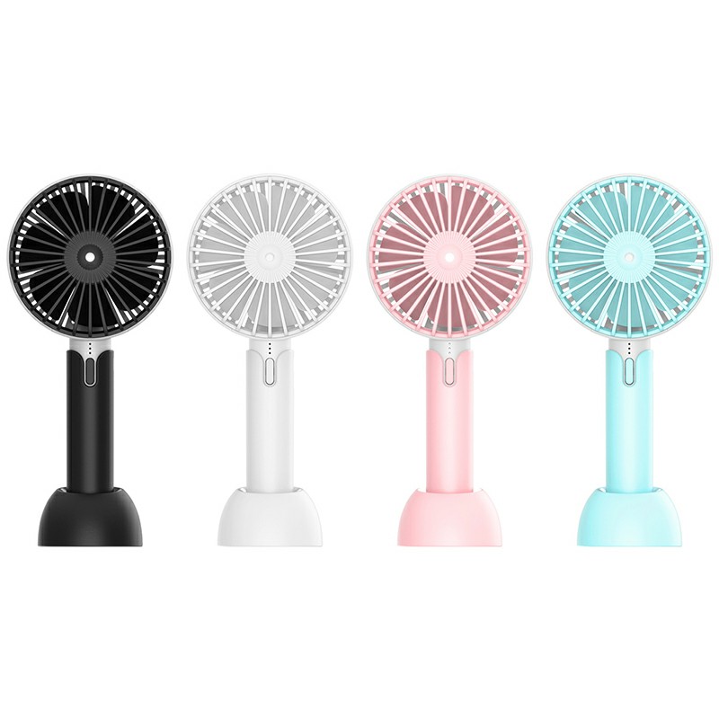 Summer Handheld Fan Portable Mini Fan USB Desktop Fan for Home Outdoor and Office