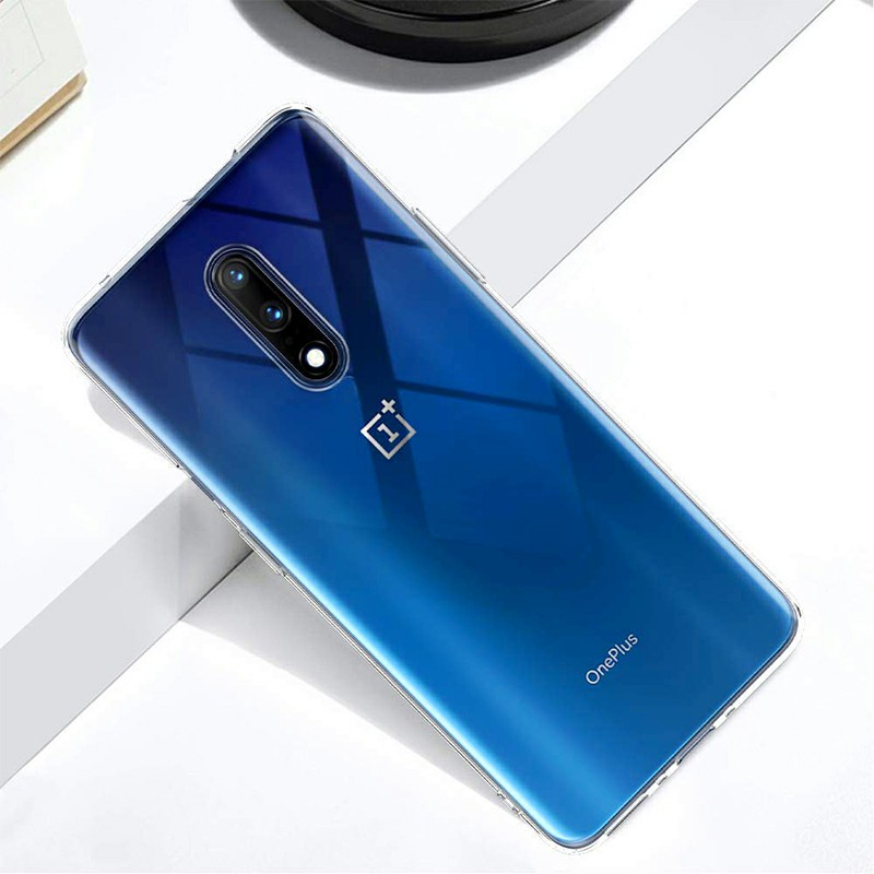 Ultra Thin Slim Transparent Phone Case Cover Shock Absorbtion Soft Case for Oneplus 7