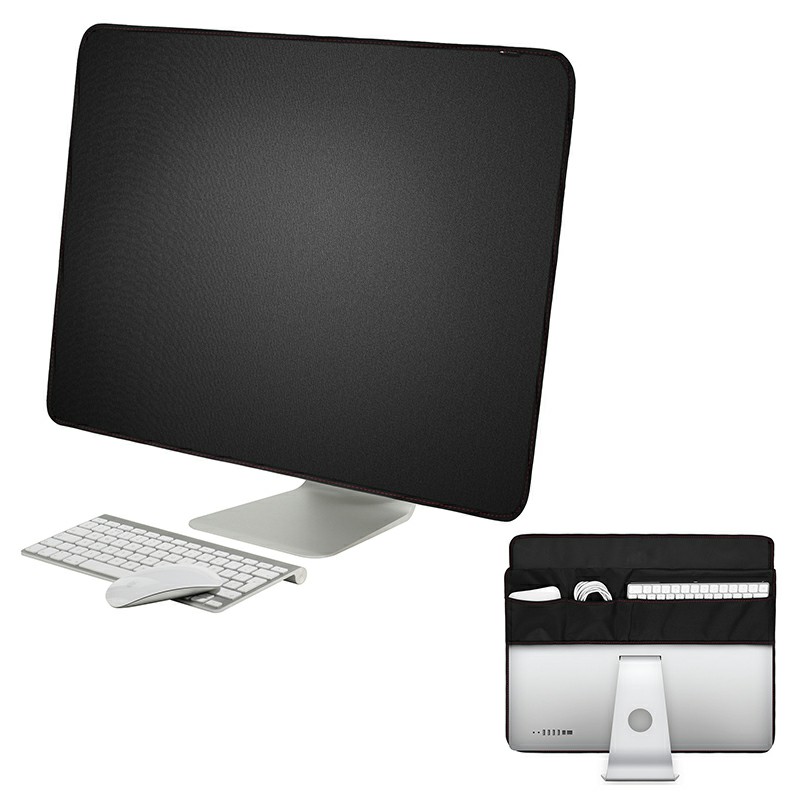 Home Computer Desktop Dust Cover Applicable with Pocket for Apple iMac 27 inch
