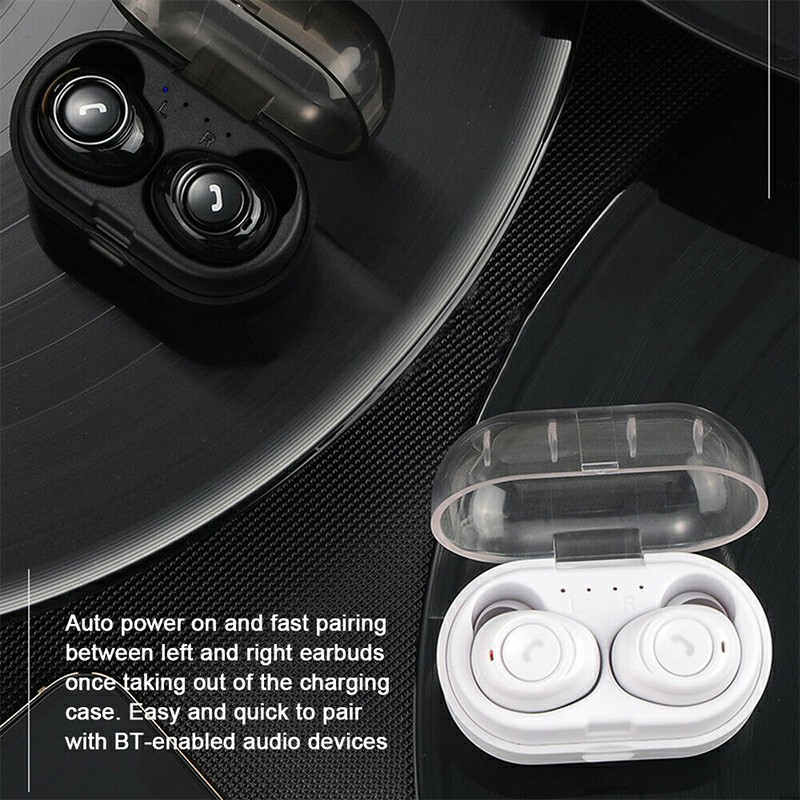CP7 5.0 TWS Bluetooth Headphones Wireless Sport Headset Mini Stereo Hifi Earbuds