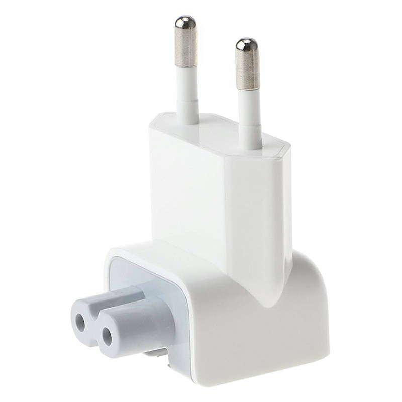 Europe Plug Converter Travel Wall Charger Adapter Realiable Replacement for Mac Duck Plug