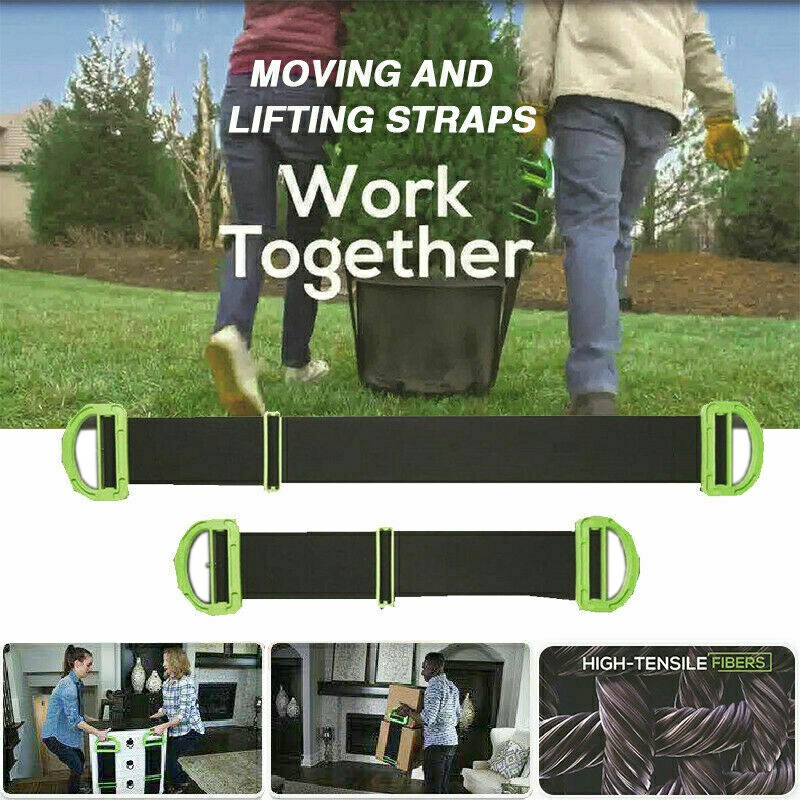 Adjustable Hand Lifting Moving Straps Home Appliance Furniture Straps Mattress Belts Clever Carry