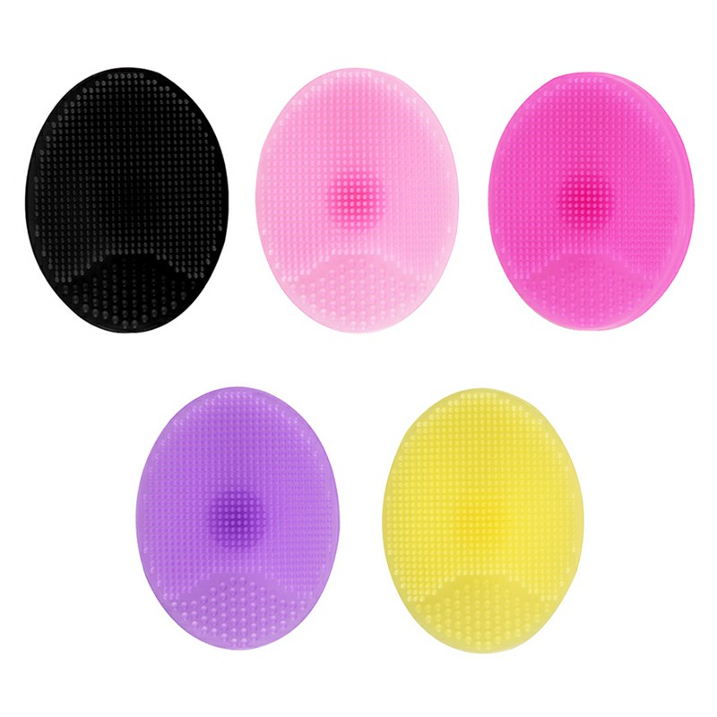 Facial Deep Cleansing Brush Soft Silicone Manual Cleaning Exfoliating Face Tool