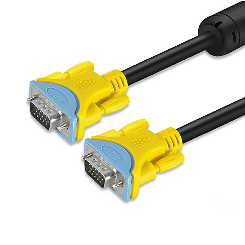 VGA to VGA Cable HD15 Male to Male M/M VGA SVGA UXGA Extension Cable - 1.5M