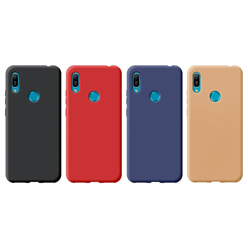 Matte Shockproof Back Cover Soft TPU Slim Phone Case for Huawei Y6 2019