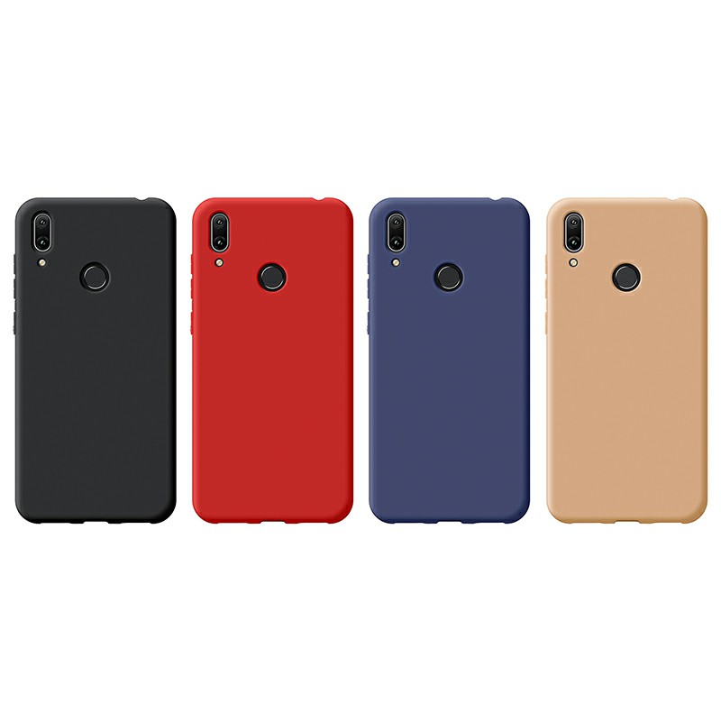 Soft TPU Slim Matte Case Shockproof Back Cover for Huawei Y7 2019