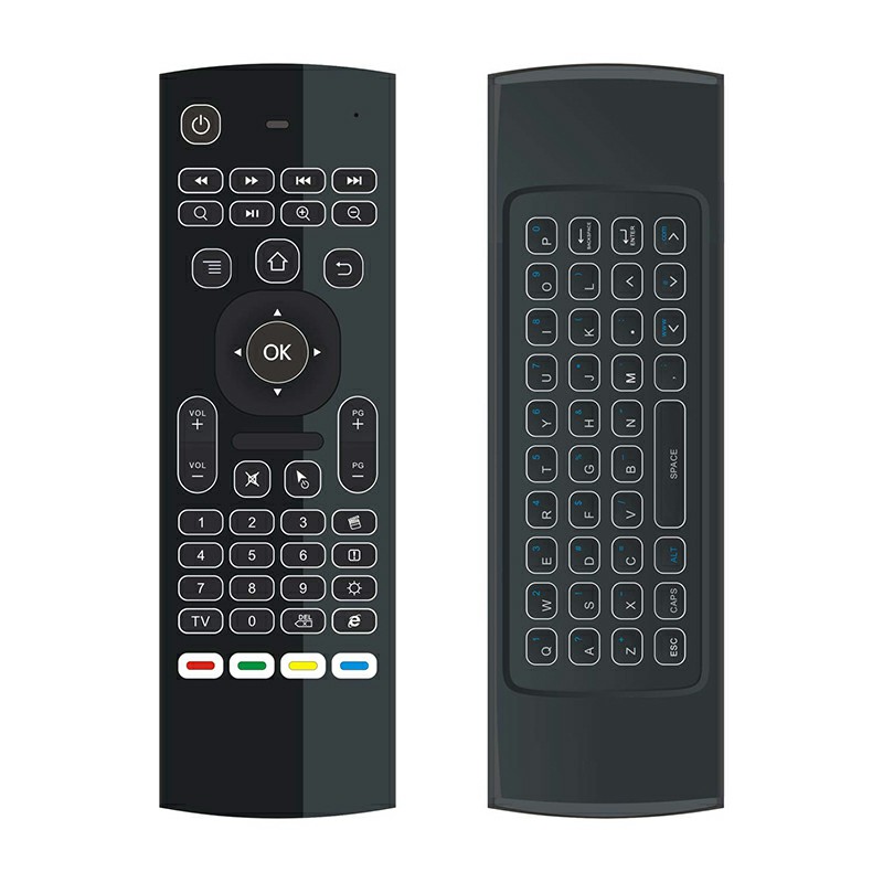 MX3 Andriod Remote Controller with Backlit Wireless Remote IR/RF Air Mouse