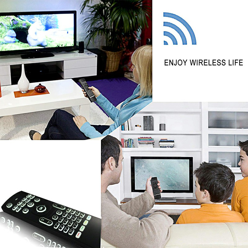 MX3 Andriod Remote Controller with Backlit Wireless Remote IR/RF Air Mouse