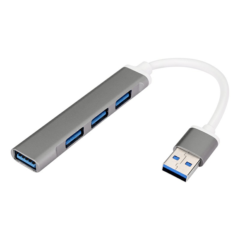 Ultra Slim Structure Design 4 Ports USB Hubs Powered USB 3.0 Super Speed Compact Hub