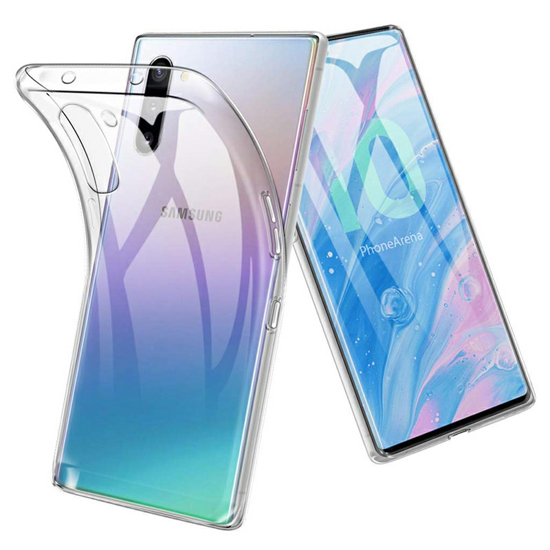 Ultra Thin Phone Case Soft TPU Transparent Back Case for Samsung Galaxy Note 10