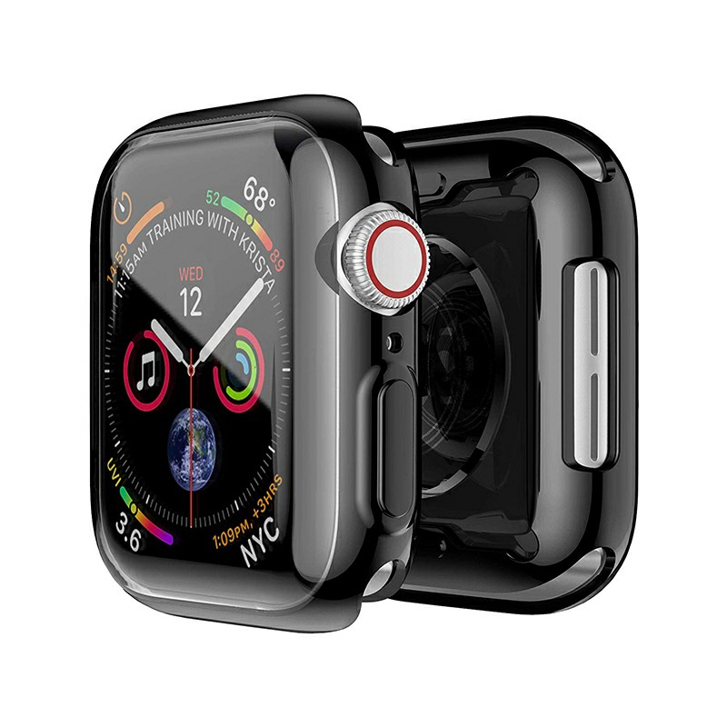 44mm Plated TPU Case Protective Watch Case Cover for Apple Watch Series 4