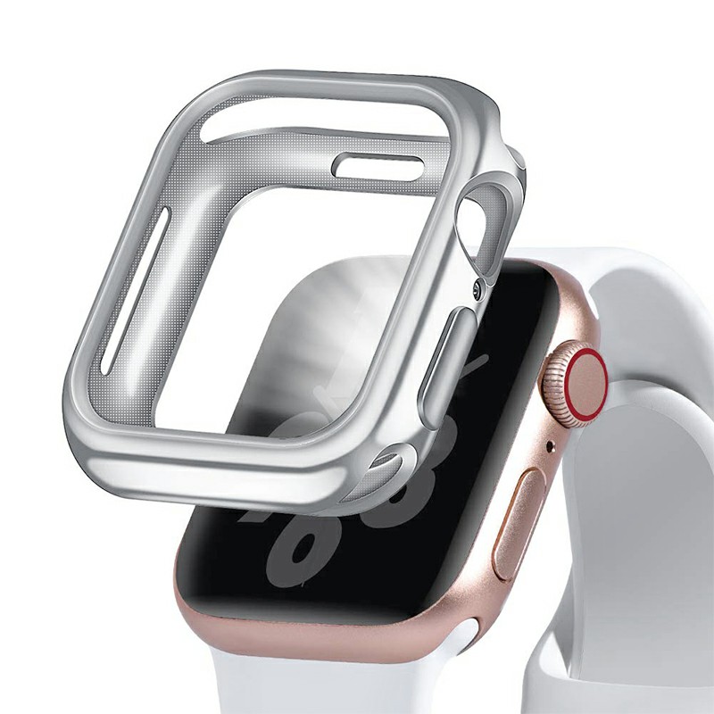 44mm Plated TPU Case Protective Watch Case Cover for Apple Watch Series 4