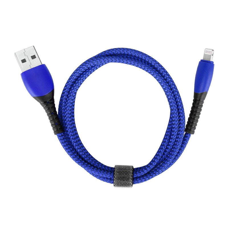 Nylon Braided 8 pin Charging Cable Data Line Charger Cables 1m