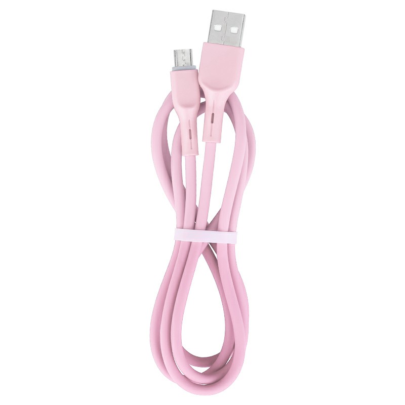 Candy Colour Micro USB Charger Cable Soft Android Charging Cable 1m