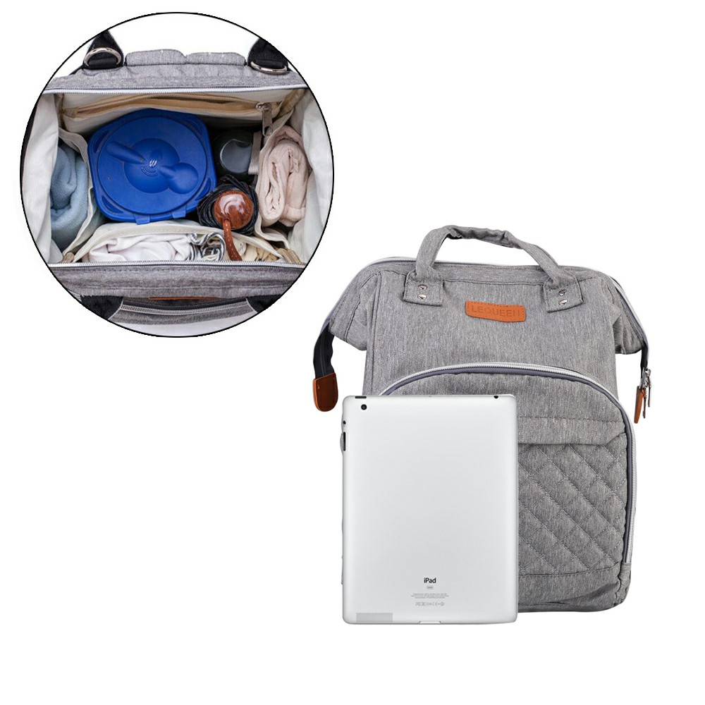 Waterproof Baby Diaper Nappy Mummy Changing Bag Backpack Set Multifunction Hospital Bag