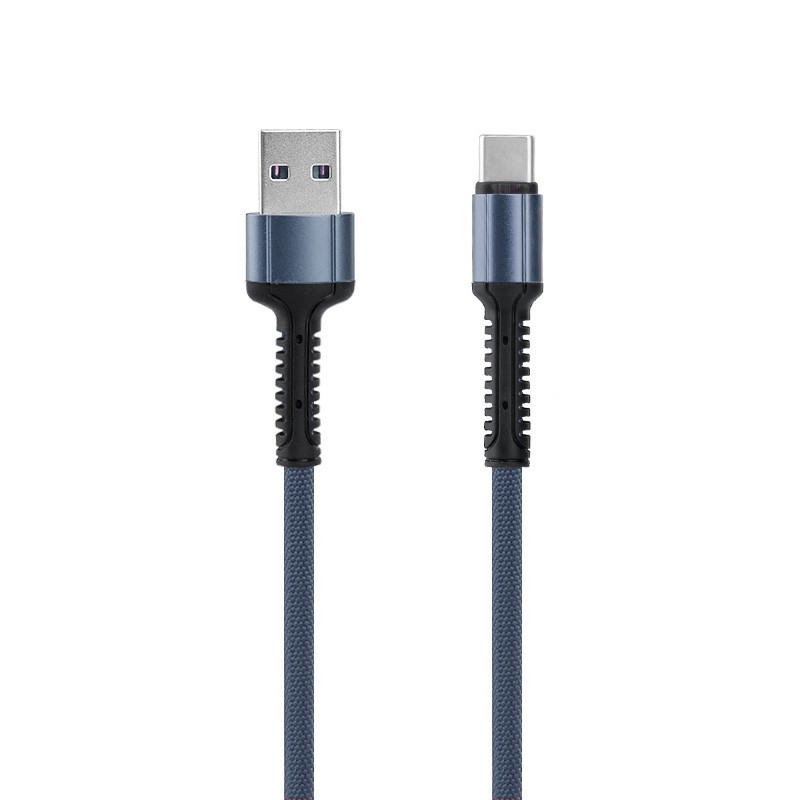Fabric Braided Type C USB 3.1 Cable USB C Charging Cable for Hauwei Samsung Xiaomi 1m