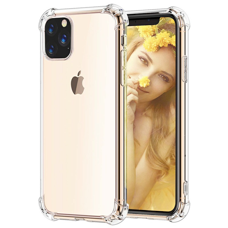 Crystal Clear Phone Case Soft Skin Silicone Protective Case Scratch Resistant Case for iPhone 11 Pro