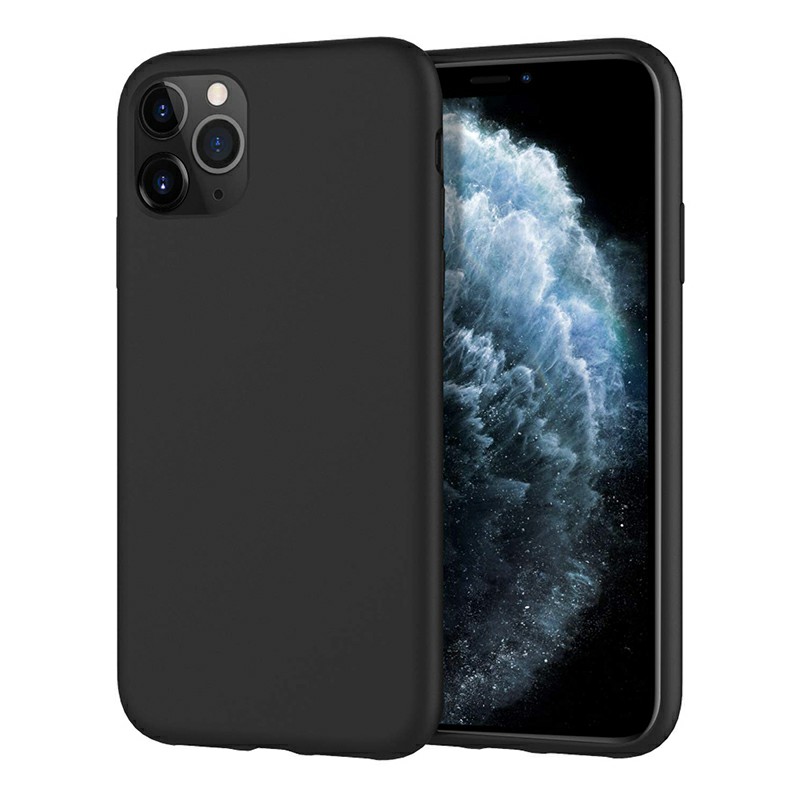 Liquid Silicone Protective Case Shockproof Cover Soft TPU Phone Case for iPhone 11 Pro