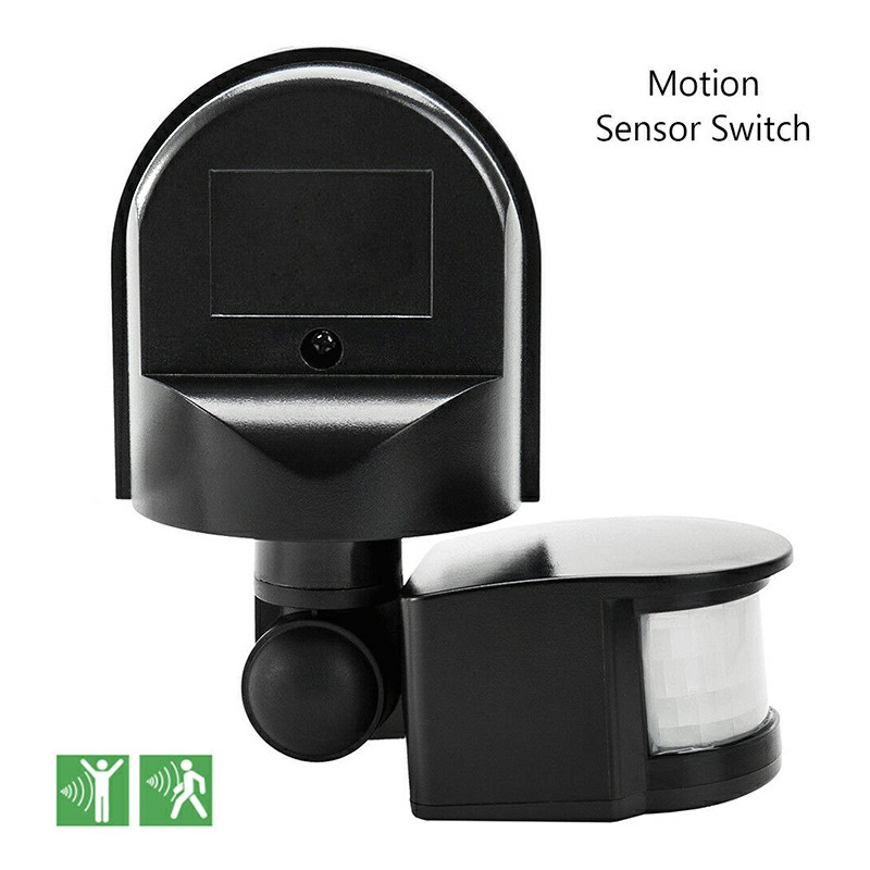 Sensor Switch PIR Motion Sensor Inductor Switch Body Sensor Microwave Radar Sensor for Security Lighting Outdoor UK