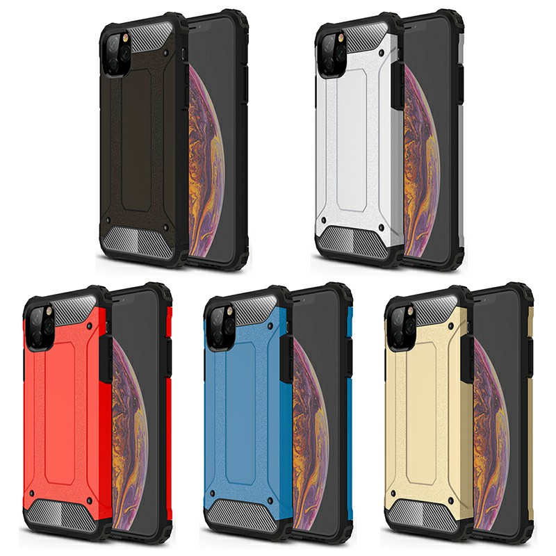 Shockproof Hard Back Case Rugged Armor TPU + PC Combination Case for iPhone 11 Pro Max