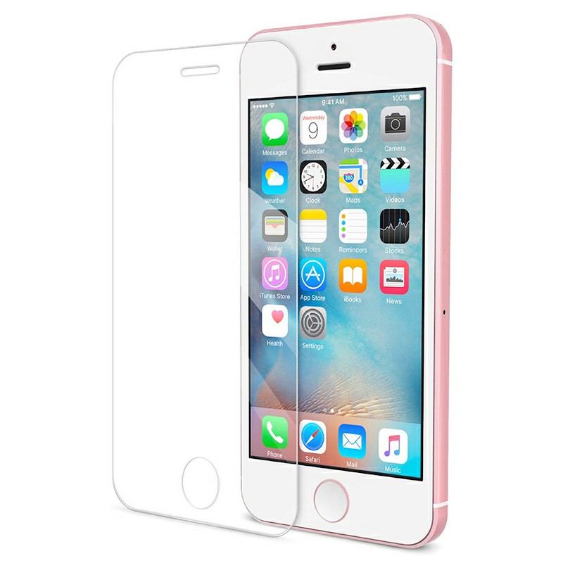 iPhone Tempered Glass Screen Film Screen Protector Screen Protective Film Screen Protector Glass for iPhone SE