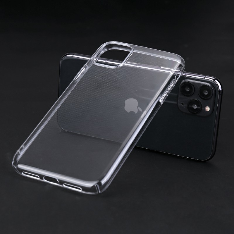 Transparent Clear PC Case Shockproof Full Wrap Back Cover Hard Phone Case