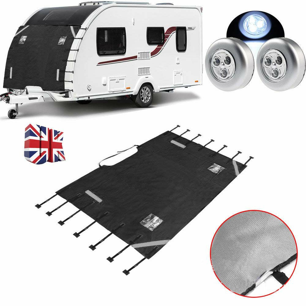 210D Caravan Front Towing Protector Covers Towing Cover Protector Universal Shield Guard