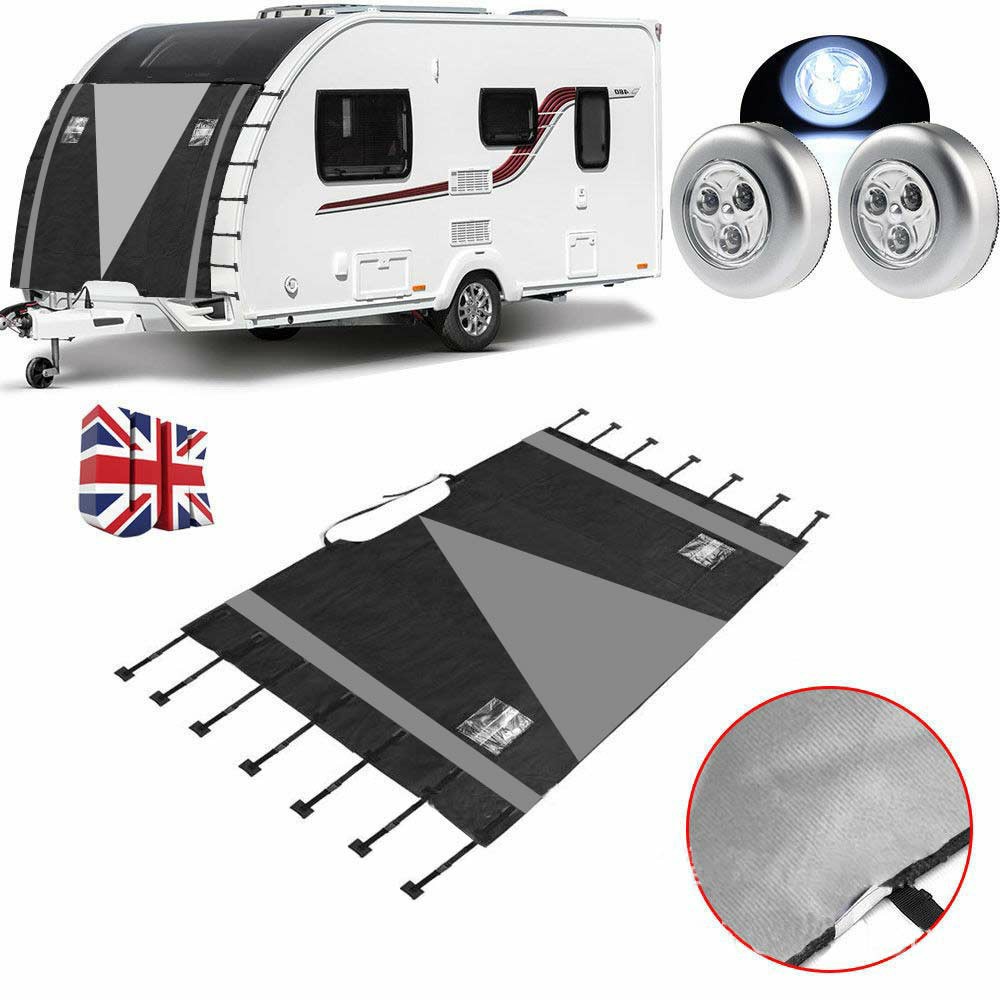 210D Caravan Front Towing Protector Covers Towing Cover Protector Universal Shield Guard