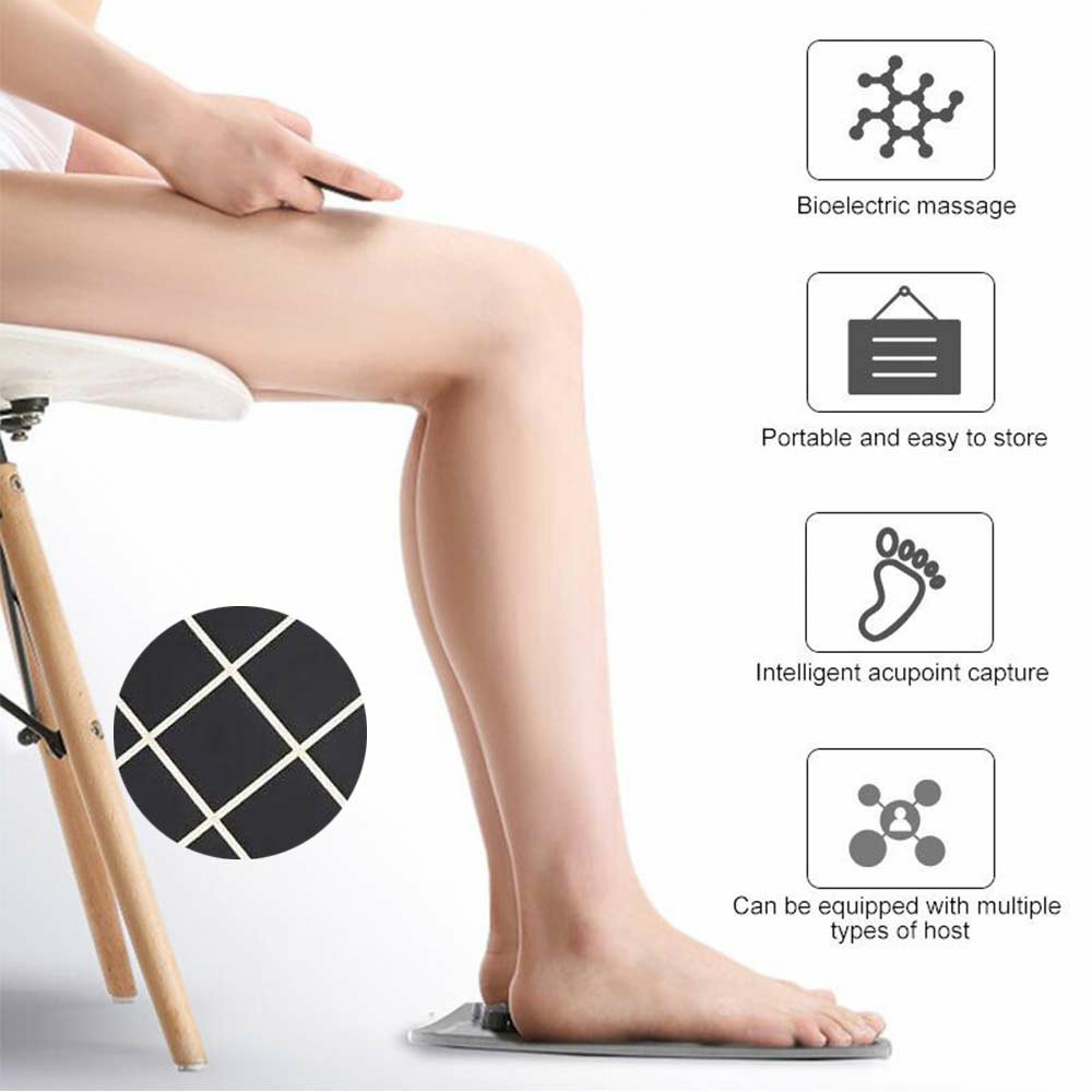 Eletric Circulation EMS EPS Intelligent TENS Booster Foot Leg Blood Massager Foot Care Foot Massage Pad Mat