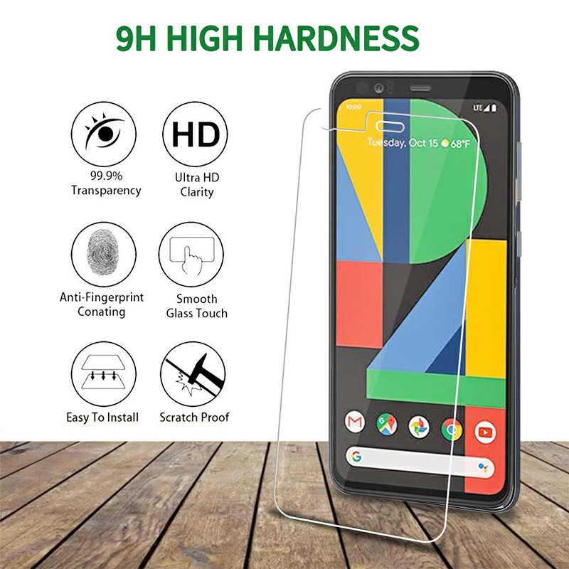 Transparent HD Clarity Scratchproof Screen Protective Film Screen Protector 3D Glass Tempered Glass for Google Pixel 4XL