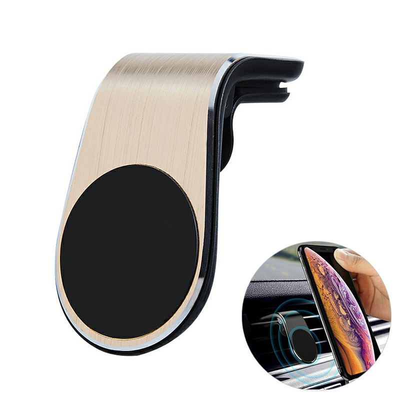 Universal Magnetic Phone Holder Clip Car Air Vent Bracket Suction Socket for Mobile Phones GPS