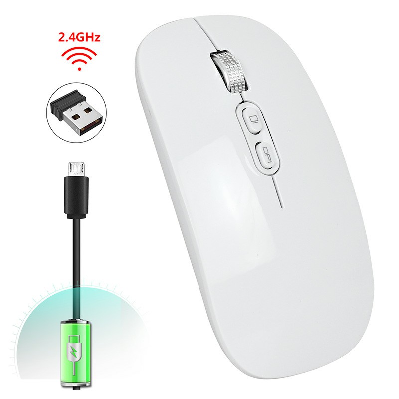 M103 Wireless Mouse 1600DPI 2.4G Optical Mini Portable Mobile with USB Receiver