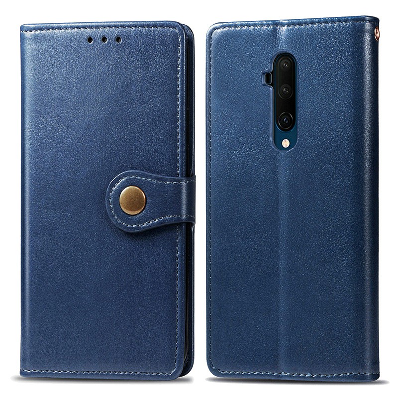 Flip Stand Cover Magnetic PU Leather Wallet Case Full Wrap Phone Cover for OnePlus 7T Pro
