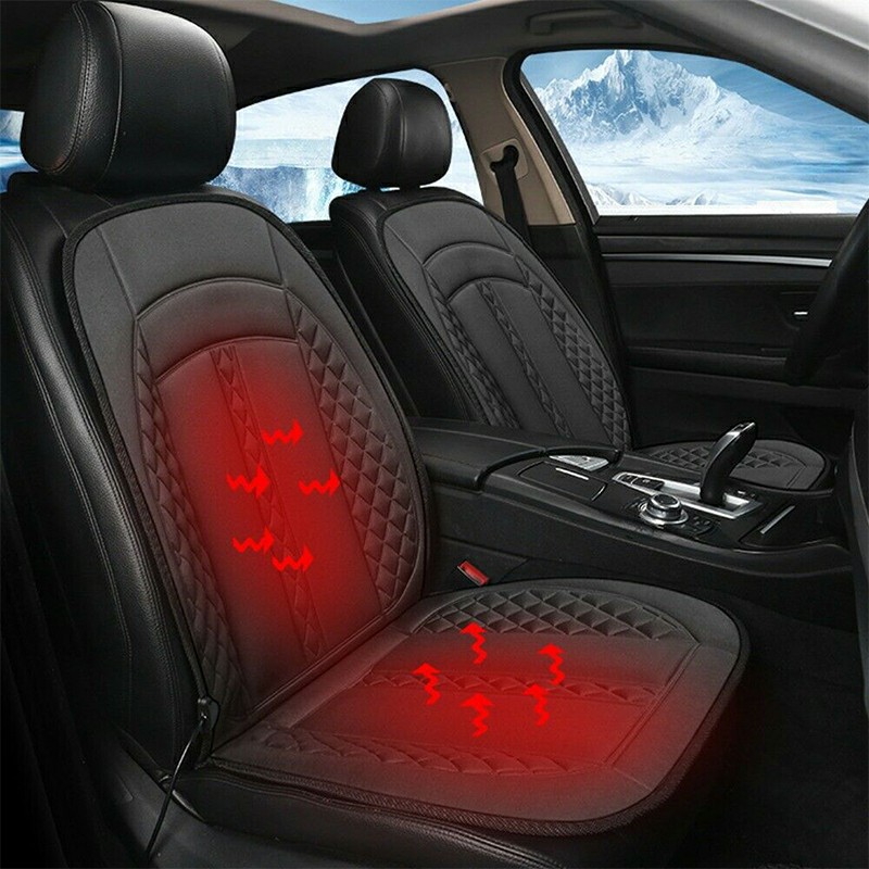 12V Non-Slip Car Seat Fiber Heating Seat Pad Heating Pad Heating Mats Heatable Seat Mat