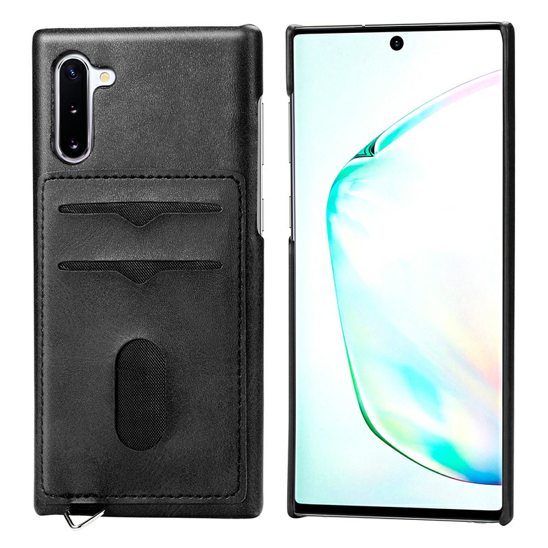 Protective Back Cover Wallet Leather Case with Two Card Slots for Samsung Galaxy Note 10
