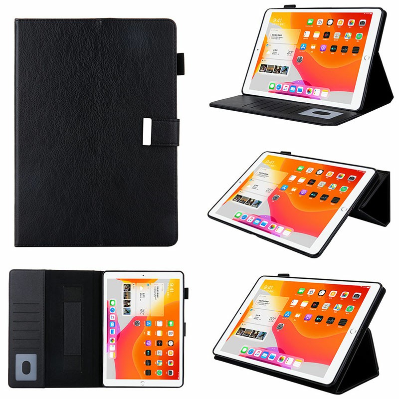 iPad Flip Stand PU Leather Case Multiple Viewing with Stylus Pen Holder Card Slot for iPad Mini 1/2/3/4/5