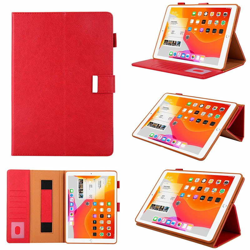 iPad Flip Stand PU Leather Case Multiple Viewing with Stylus Pen Holder Card Slot for iPad Mini 1/2/3/4/5