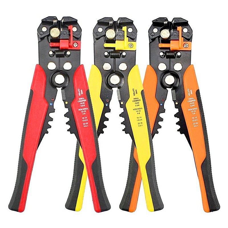Self Adjustable Automatic Cable Wire Stripper Cutter Crimper Crimping Plier Tool