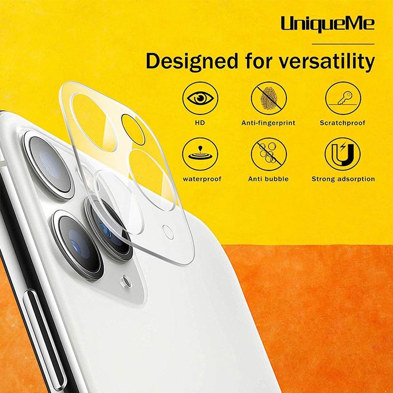 Transparent HD Camera Lens Protector Protective Tempered Glass Film Fit for iPhone 11 Pro Max and iPhone 11 Pro