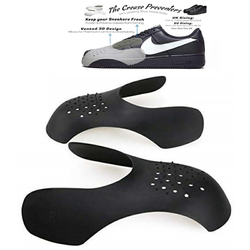 Shoe Trainer Protector Reusable Anti Crease Sneaker Shields Toe Box Decreaser for Men UK 7-12