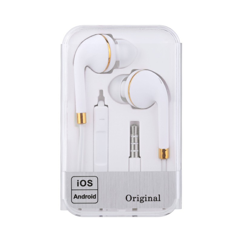Soft Candy Color Universal In-ear Wired 3.5mm Jack Heaphones Earphones for iPhone and Android Cellphones