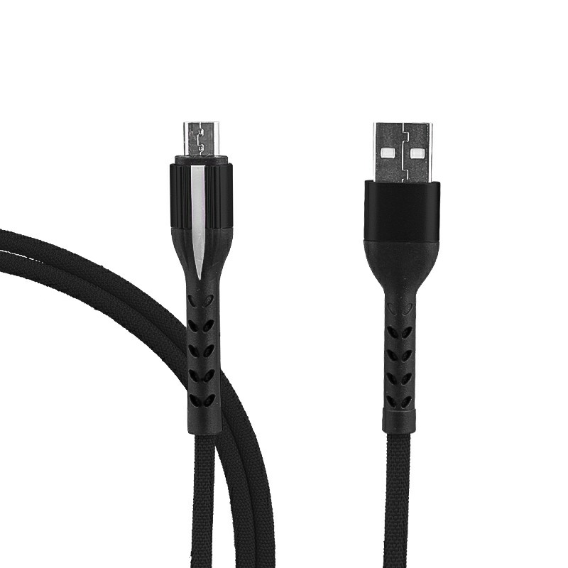 1m Micro USB Fabric Braided Quick Charge Wire Charger Cable Android Charging Cable