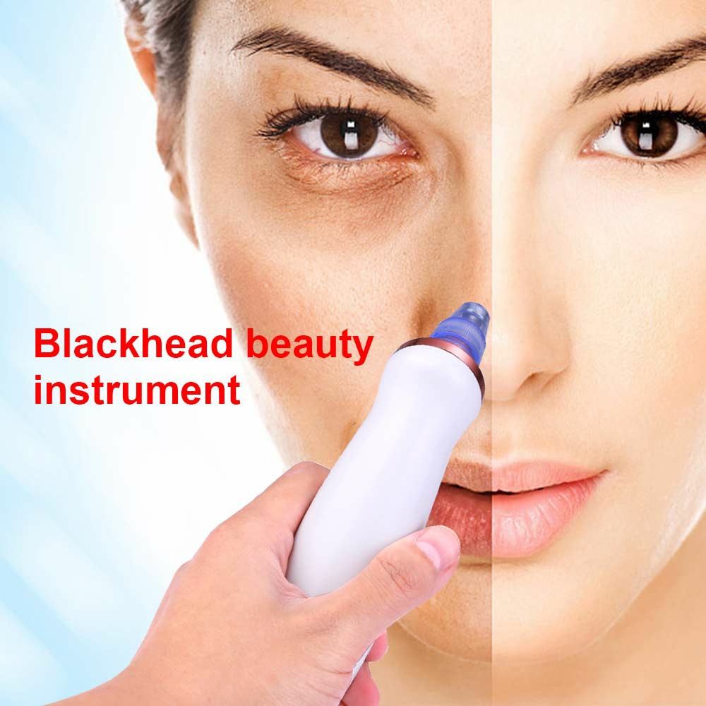Electric Facial Skin Care Face Nose and Chin Acne Pore Blackhead Remover Cleaner Vacuum Acne Cleanser